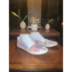 NEW - Reef Women's Shoes Sz. 9 Bella Costas Summer Tye Dye Quilted Sole Slip Ons